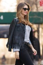 MIRANDA KERR at a Commercial Photoshoot in New York
