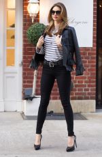 MIRANDA KERR at a Commercial Photoshoot in New York