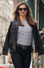 MIRANDA KERR at a Commercial Photoshoot in New York