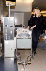 MISCHA BARTON at LAX Airport in Los Angeles