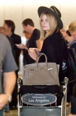 MISCHA BARTON at LAX Airport in Los Angeles