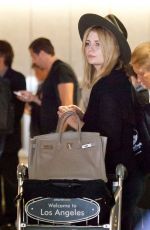 MISCHA BARTON at LAX Airport in Los Angeles