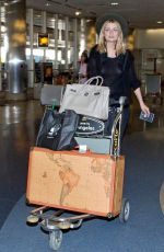 MISCHA BARTON at LAX Airport in Los Angeles