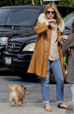 MISCHA BARTON Walks Her Fog Out in Los Angeles