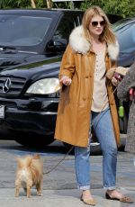 MISCHA BARTON Walks Her Fog Out in Los Angeles