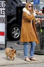 MISCHA BARTON Walks Her Fog Out in Los Angeles