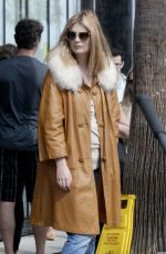 MISCHA BARTON Walks Her Fog Out in Los Angeles