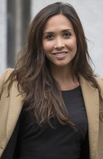MYLEENE KLASS Leaves ITV Studios in London 2504