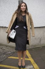 MYLEENE KLASS Leaves ITV Studios in London 2504