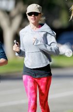 NAOMI WATTS in Tights Leggings out for Morning Run