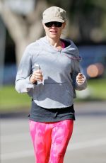 NAOMI WATTS in Tights Leggings out for Morning Run