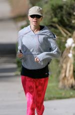 NAOMI WATTS in Tights Leggings out for Morning Run