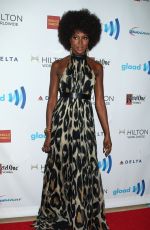 NAOMIE CAMPBELL at 2014 Glaad Media Awards in Los Angeles