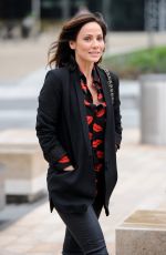 NATALIE IMBRUGLIA Arrives at BB Breakfast Studios in Manchester