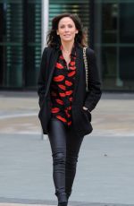 NATALIE IMBRUGLIA Arrives at BB Breakfast Studios in Manchester