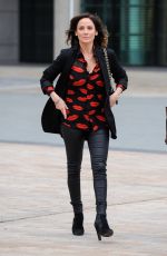 NATALIE IMBRUGLIA Arrives at BB Breakfast Studios in Manchester