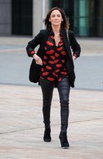 NATALIE IMBRUGLIA Arrives at BB Breakfast Studios in Manchester