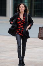 NATALIE IMBRUGLIA Arrives at BB Breakfast Studios in Manchester