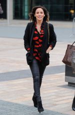 NATALIE IMBRUGLIA Arrives at BB Breakfast Studios in Manchester