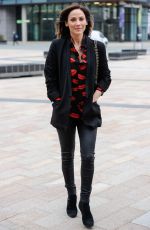 NATALIE IMBRUGLIA Arrives at BB Breakfast Studios in Manchester