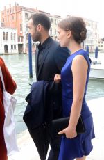 NATALIE PORTMAN and Benjamin Millepied Out and About in Venice