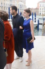 NATALIE PORTMAN and Benjamin Millepied Out and About in Venice