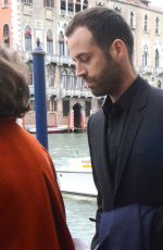 NATALIE PORTMAN and Benjamin Millepied Out and About in Venice