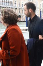 NATALIE PORTMAN and Benjamin Millepied Out and About in Venice