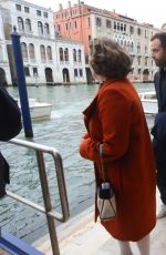 NATALIE PORTMAN and Benjamin Millepied Out and About in Venice
