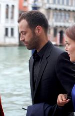 NATALIE PORTMAN and Benjamin Millepied Out and About in Venice
