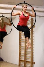 NICOLA MCLEAN Suspended from a Hoop
