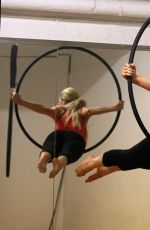 NICOLA MCLEAN Suspended from a Hoop