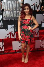 NICOLE SNOOKI POLIZZI at MTV Movie Awards 2014 in Los Angeles