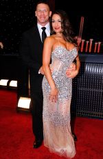 NIKKI BELLA at WWE Hall of Fame Induction Ceremony