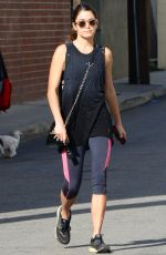NIKKI REED Leaves Gym in Studio City