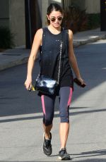 NIKKI REED Leaves Gym in Studio City