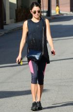 NIKKI REED Leaves Gym in Studio City