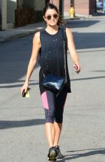 NIKKI REED Leaves Gym in Studio City