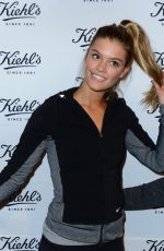 NINA AGDAL at Ride for Charity Benefit in New York
