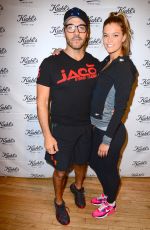 NINA AGDAL at Ride for Charity Benefit in New York