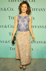 NORAH ZEHETNER at Tiffany Debut of 2014 Blue Book in New York