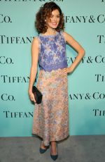 NORAH ZEHETNER at Tiffany Debut of 2014 Blue Book in New York