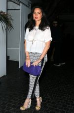 OLIVIA MUNN Arrives to Chateau Marmont in Los Angeles