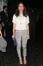 OLIVIA MUNN Arrives to Chateau Marmont in Los Angeles
