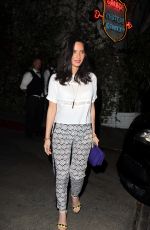 OLIVIA MUNN Arrives to Chateau Marmont in Los Angeles