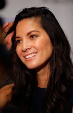 OLIVIA MUNN at Deliver Us from Evil Pressline at Wondercon in Anaheim