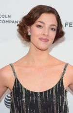 OLIVIA THIRLBY at 5 to 7 Premiere at Tribeca Film Festival