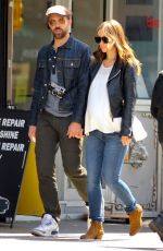 OLIVIA WILDE and Jason Sudeikis Out and About in New York 1904