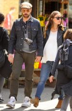 OLIVIA WILDE and Jason Sudeikis Out and About in New York 1904