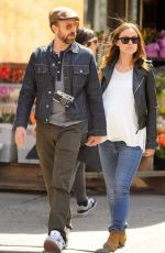 OLIVIA WILDE and Jason Sudeikis Out and About in New York 1904